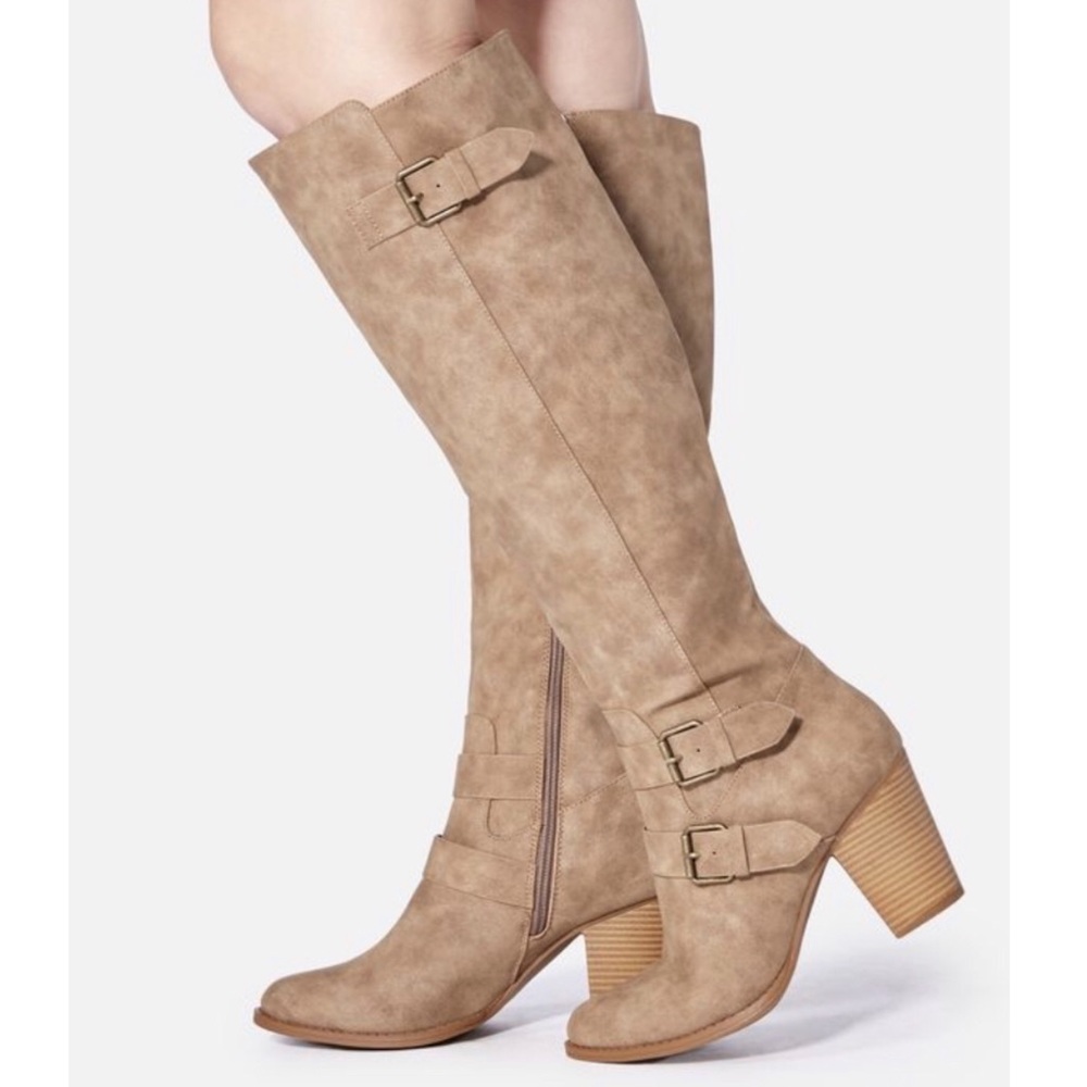 JustFab Ramonia Heeled Boot